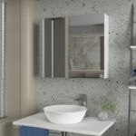Καθρέπτης μπάνιου Binary Μegapap χρώμα λευκό 75x17,2x65εκ. - GP042-0276,1 - Image 3