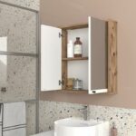 Καθρέπτης μπάνιου Lilian Μegapap χρώμα atlantic pine 59,6x14,6x65εκ. - GP042-0277,1 - Image 4