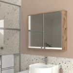 Καθρέπτης μπάνιου Lilian Μegapap χρώμα atlantic pine 75x14,6x65εκ. - GP042-0278,1 - Image 3