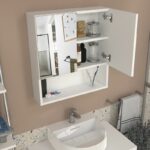 Καθρέπτης μπάνιου Trama Μegapap χρώμα λευκό 60x16,8x65εκ. - GP042-0279,1 - Image 4