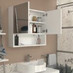 Καθρέπτης μπάνιου Trama Μegapap χρώμα λευκό 75x16,8x65εκ. - GP042-0280,1 - Image 4
