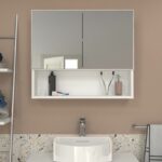 Καθρέπτης μπάνιου Trama Μegapap χρώμα λευκό 75x16,8x65εκ. - GP042-0280,1 - Image 5