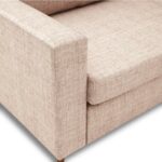 Καναπές Step Megapap τριθέσιος υφασμάτινος χρώμα κρεμ 211x83x86εκ. - PRGP043-0047,2 - Image 3
