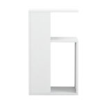 ΒΟΗΘΗΤΙΚΟ ΤΡΑΠΕΖΙ DAWN ΜΕΛΑΜΙΝΗΣ ΛΕΥΚΟ 35X29,5X60Yεκ.HM8880.11 - Image 5