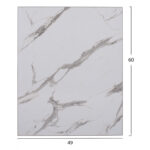 ΕΠΙΦΑΝΕΙΑ ΤΡΑΠΕΖΙΟΥ HLP MARBLE WHITE-GREY 5145 HM5827.12 49Χ60 - Image 2