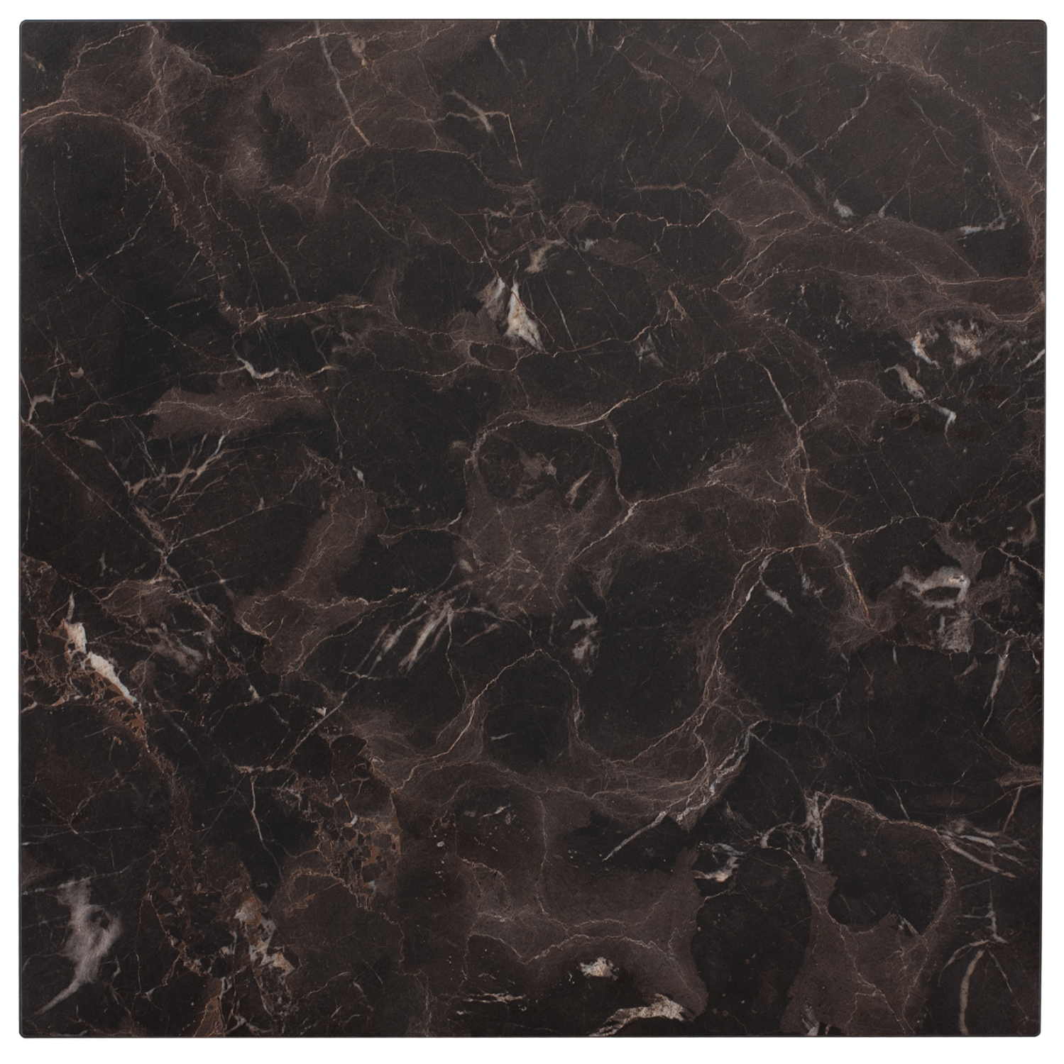 epifaneia-trapezioy-hpl-fb9583814-brown- ΕΠΙΦΑΝΕΙΑ ΤΡΑΠΕΖΙΟΥ HPL HM5838.14 BROWN MARBLE 69x69 εκ. ΠΑΧΟΥΣ 12mm. - Image 1