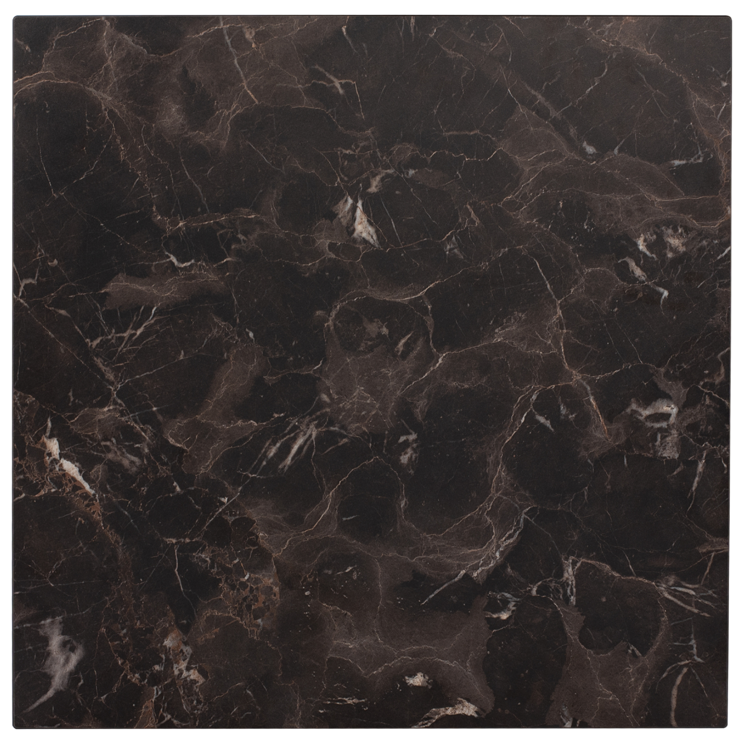 epifaneia-trapezioy-hpl-fb9583914-brown- ΕΠΙΦΑΝΕΙΑ ΤΡΑΠΕΖΙΟΥ HPL HM5839.14 BROWN MARBLE 80x80 εκ. ΠΑΧΟΥΣ 12mm. - Image 1