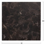 ΕΠΙΦΑΝΕΙΑ ΤΡΑΠΕΖΙΟΥ HPL HM5839.14 BROWN MARBLE 80x80 εκ. ΠΑΧΟΥΣ 12mm. - Image 2