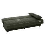 ΚΑΝΑΠΕΣ ΚΡΕΒΑΤΙ ANDRI ΤΡΙΘΕΣΙΟΣ DARK OLIVE HM3239.05 180x72x77 εκ. - Image 3