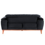 ΚΑΝΑΠΕΣ ΚΡΕΒΑΤΙ BENNINGTON 2ΘΕΣΙΟΣ ΜΑΥΡΟΣ HM3250.01 180x95x80 εκ. - Image 6
