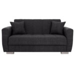 ΚΑΝΑΠΕΣ ΚΡΕΒΑΤΙ POLYA ΔΙΘΕΣΙΟΣ ΓΚΡΙ HM3241.03 150x84x88 εκ. - Image 4