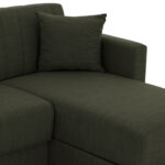 ΚΑΝΑΠΕΣ ΚΡΕΒΑΤΙ GHUFRAN ΓΩΝΙΑ ΑΝΑΣΤΡΕΨΙΜΗ DARK OLIVE HM3244.05 200x133x77Yεκ. - Image 6