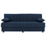 ΚΑΝΑΠΕΣ ΚΡΕΒΑΤΙ ANDRI ΤΡΙΘΕΣΙΟΣ ΜΠΛΕ HM3239.07 180x72x77Y εκ. - Image 4