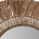 ΚΑΘΡΕΠΤΗΣ ΤΟΙΧΟΥ ΣΤΡΟΓΓΥΛΟΣ ΜΕ ΙΝΕΣ ΑΜΠΑΚΑ ΣΕ ΧΡΩΜΑ ΦΥΣΙΚΟ 90x4x90Υεκ.HM7736 - Image 4