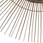 ΚΑΘΡΕΠΤΗΣ ΤΟΙΧΟΥ ΣΤΡΟΓΓΥΛΟΣ ΜΕ STICKS ΚΟΚΟΦΟΙΝΙΚΑ ΣΕ ΦΥΣΙΚΟ 120x4x120Yεκ.HM7732 - Image 6