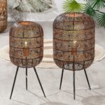 Λάμπα Επιδαπέδια ArteLibre Χρυσό/Μαύρο Μέταλλο 54.5cm-AR05160494 - Image 2