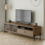 Έπιπλο τηλεόρασης Melati   καρυδί 170x45x48.5εκ-PK119-001127 - Image 2