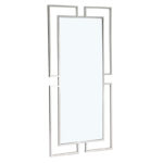 Καθρέπτης Focus   μέταλλο ασημί 90x2x180εκ-PK138-000015