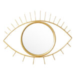 Καθρέπτης Eye   χρυσό 46x2x26εκ-PK233-000007