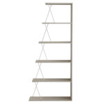 ΒΙΒΛΙΟΘΗΚΗ ΜΕΛΑΜΙΝΗΣ MINI TARS SONOMA ΛΕΥΚΟ HM2241.11 65x22-24x146Υεκ. - ΗΜ0533984 - Image 3