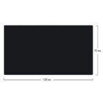 ΕΠΙΦΑΝΕΙΑ ΤΡΑΠΕΖΙΟΥ COMPACT HPL 120X70 εκ. ΜΑΥΡΗ HM5163.03 - ΗΜ0602810 - Image 2