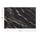 ΕΠΙΦΑΝΕΙΑ ΤΡΑΠΕΖΙΟΥ WERZALIT 120Χ80Χ3.5εκ. BLACK GOLD MARBLE HM5630.15 - ΗΜ0603127 - Image 2