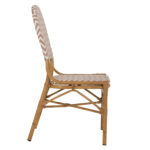 ΚΑΡΕΚΛΑ ΑΛΟΥΜΙΝΙΟΥ BAMBOO LOOK ΦΥΣΙΚΟ - ΛΕΥΚΟ HM5927.03 46x56x95Yεκ. - ΗΜ0615175 - Image 4