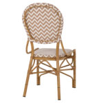ΚΑΡΕΚΛΑ ΑΛΟΥΜΙΝΙΟΥ BAMBOO LOOK ΦΥΣΙΚΟ - ΛΕΥΚΟ HM5927.03 46x56x95Yεκ. - ΗΜ0615175 - Image 5