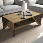 ΣΥΝΘΕΣΗ ΣΑΛΟΝΙΟΥ ΜΕΛΑΜΙΝΗΣ 2 ΤΜΧ ΦΥΣΙΚΟ OAK HM11849.01 - ΗΜ9996496 - Image 6
