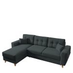 Καναπές Γωνιακός ArteLibre Αναστρέψιμη Γωνία JESSIE 235x160x85cm Σκούρο Γκρι-AR14190039 - Image 3