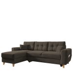 Καναπές Γωνιακός ArteLibre Αναστρέψιμη Γωνία JESSIE 235x160x85cm Καφέ-AR14190041 - Image 2