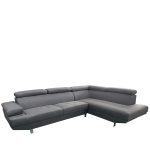 Καναπές Γωνιακός ArteLibre MASAL Γκρι Ύφασμα 280x185x85cm-AR14290039