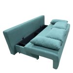 Καναπές Κρεβάτι Τριθέσιος ArteLibre URBAN LOUNGE 3S Τιρκουάζ Ύφασμα 194x93x72cm-AR14290093 - Image 4