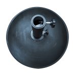 Βάση Ομπρέλας ArteLibre RUGEN 12kg Μαύρο Τσιμέντο/Πλαστικό 45x6cm-AR14660078 - Image 2