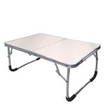 Τραπέζι Σπαστό ArteLibre ELYSIUM Λευκό Αλουμίνιο 60x40x26cm-AR14660081