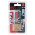 Λουκέτο 40mm Μεγάλο Στεφάνι BLACK+DECKER-AR06450956 - Image 4