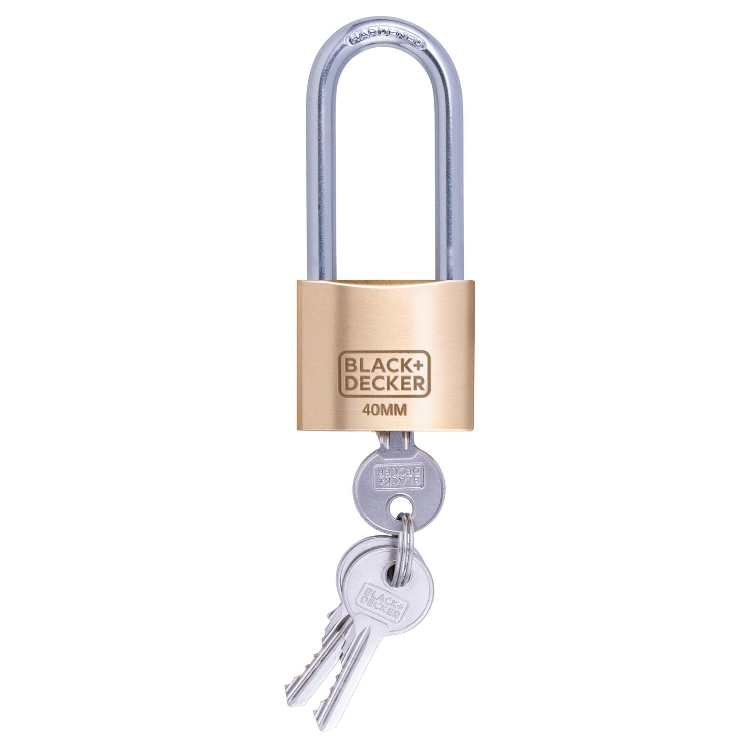 871125223217 Λουκέτο 40mm Μεγάλο Στεφάνι BLACK+DECKER-AR06450956 - Image 1