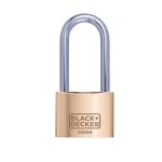 Λουκέτο 50mm Μεγάλη Καμπάνα Ορειχάλκινο BLACK+DECKER-AR06450957 - Image 3