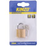 Λουκέτο 25mm με 3 Κλειδιά KINZO-AR06451367 - Image 2